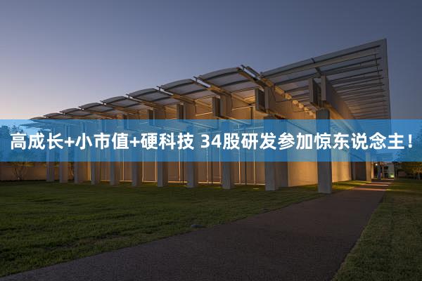 高成长+小市值+硬科技 34股研发参加惊东说念主！